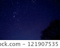 Starry sky seen from Mt.Fuji 121907535