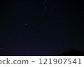 Starry sky seen from Mt.Fuji 121907541