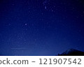Starry sky seen from Mt.Fuji 121907542