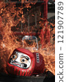 Ome Daruma Market Burning Ceremony 121907789