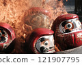 Ome Daruma Market Burning Ceremony 121907795
