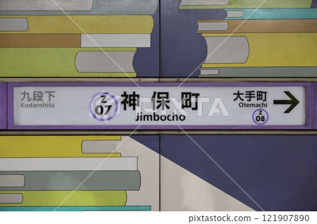 神保町站站名牌 神保町站站名牌 121907890