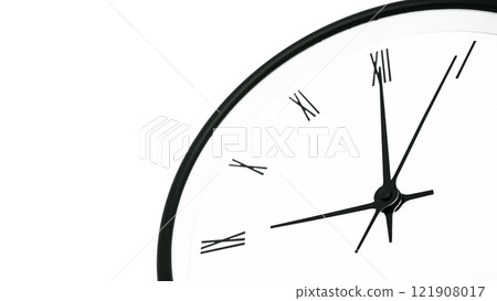 Roman Numeral Clock - Suitable for classic or timeless-themed content Roman Numeral Clock - Suitable for classic or timeless-themed content 121908017