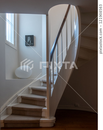 Scandinavian house interior design staircase design Scandinavian house interior design staircase design 121908563