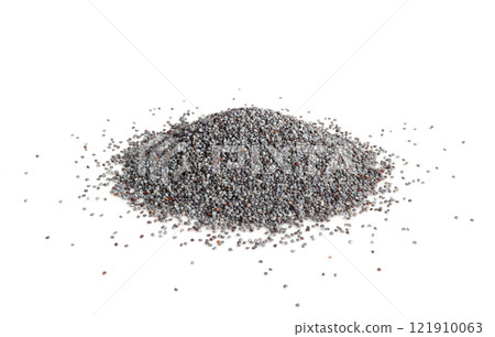 Poppy Seed, Blue Poppyseed Pile, Small Culinary Grains, Tiny Seeds, Oilseed Sprinkles Poppy Seed, Blue Poppyseed Pile, Small Culinary Grains, Tiny Seeds, Oilseed Sprinkles 121910063