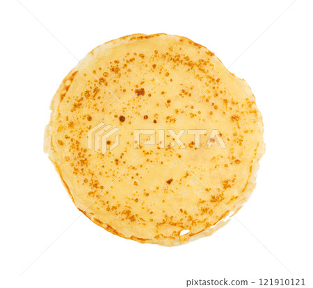 Pancakes isolated, Eastern European crepe, thin blini, slapjack roll, popular morning food on white Pancakes isolated, Eastern European crepe, thin blini, slapjack roll, popular morning food on white 121910121