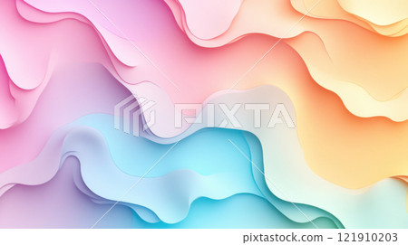 wave background texture paint, pastel, delicate colors 121910203