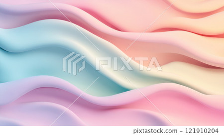 soft wave background texture paint, pastel, delicate colors 121910204