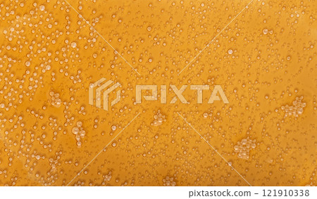 Spilled soda texture, soft drink puddle, liquid stain, beer splatter, brown sparkling water with bubbles Spilled soda texture, soft drink puddle, liquid stain, beer splatter, brown sparkling water with bubbles 121910338
