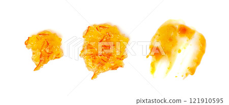 Orange Jam, Apricot Marmalade, Fruit Jelly Fruity Confiture, Yellow Red Syrup, Mango Sauce 121910595