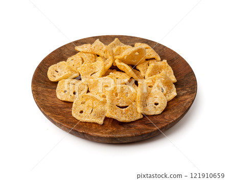 Ghost Chips, Halloween Snack, Funny Fastfood, Spooky Potato Chips 121910659