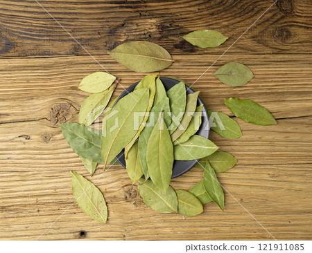 Dry Bay Leaves, Laurel Leaf, Natural Spicy Bayleaf, Fragrant Ingredient, Aromatic Spice 121911085