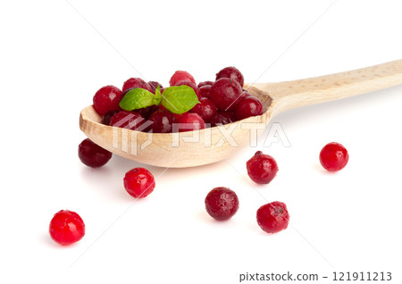 Frozen Lingonberry, Iced Cowberry, Snow Cranberry, Red Viburnum Berries, Frozen Lingonberry Frozen Lingonberry, Iced Cowberry, Snow Cranberry, Red Viburnum Berries, Frozen Lingonberry 121911213