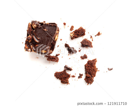 Nut Brownie, Homemade German Chocolate Cake, Chocolate Peanuts Cake, Brownie Square Piece 121911710