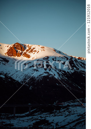 Winter landscape in Dolomites mountain range of Italy, Europe. Winter landscape in Dolomites mountain range of Italy, Europe. 121912016