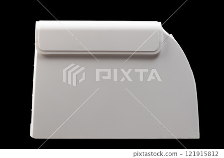 Side view of air conditioner inside unit 121915812