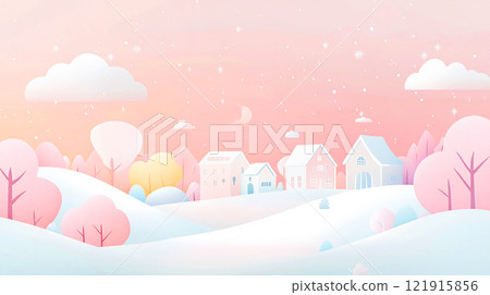 Pastel winter fantasy Pastel winter fantasy 121915856