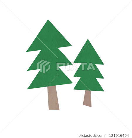 Tree with overlapping triangles Tree with overlapping triangles 121916494