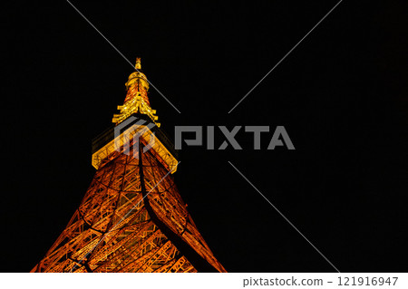 Tokyo Tower at night Tokyo Tower at night 121916947