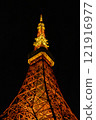 Tokyo Tower at night 121916977