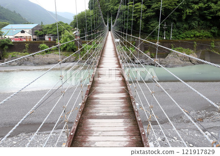 兩國吊橋（靜岡縣大井川市） 121917829