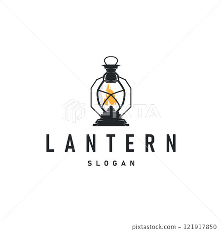 Lantern Logo Design Street Lamp Old Classic Vintage Minimalist Illustration Template Lantern Logo Design Street Lamp Old Classic Vintage Minimalist Illustration Template 121917850