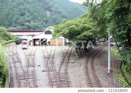 大井川鐵道兩國車輛區(靜岡縣大井川鐵道) 大井川鐵道兩國車輛區(靜岡縣大井川鐵道) 121918095