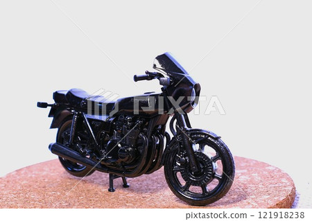 Scenery with a motorcycle 121918238