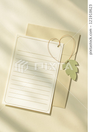 Sunlit blank letterhead mockup Sunlit blank letterhead mockup 121918623