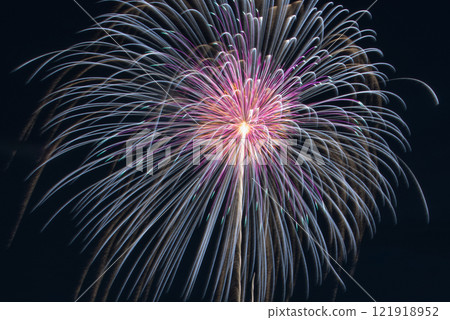 開花在夜空的煙花 開花在夜空的煙花 121918952