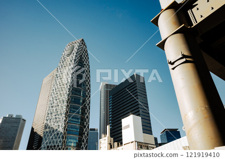 Tokyo Redevelopment: View from the Shinjuku Station West Exit Rotary under construction 2024.12 b-5 Film-like Tokyo Redevelopment: View from the Shinjuku Station West Exit Rotary under construction 2024.12 b-5 Film-like 121919410