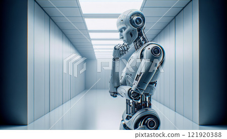 人工智慧機器人思維，AI機器人 121920388