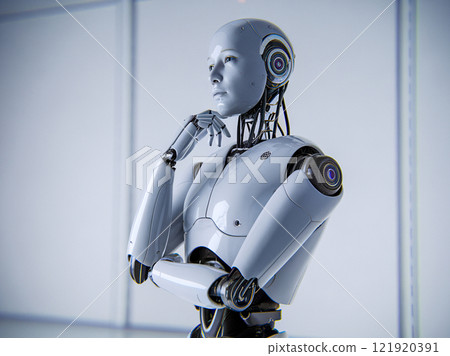 人工智慧機器人思維，AI機器人 121920391
