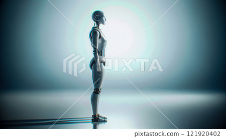 artificial intelligence robot thinking, AI robot 121920402