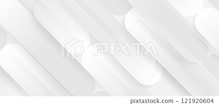 Abstract White Minimalist Pattern with Geometric Lines 121920604