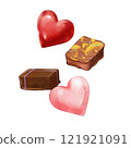 Heart chocolate 121921091