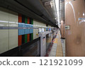Tokyo Metro_Hibiya Line_Higashi-Ginza Station platform 121921099