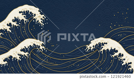 Waves of Hokusai Katsushika's Image Waves of Hokusai Katsushika's Image 121921460