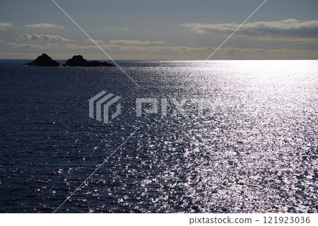 Sparkling Pacific Ocean [Kumano Nada Shichirimihama] 121923036