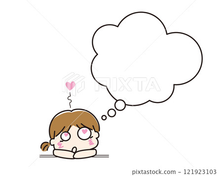 夢中的女孩和講話泡泡 夢中的女孩和講話泡泡 121923103