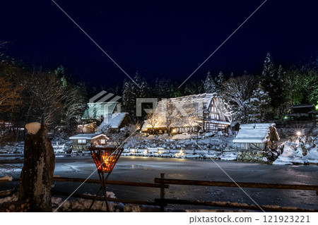Hida Village Winter Illumination Takayama City, Gifu Prefecture 121923221