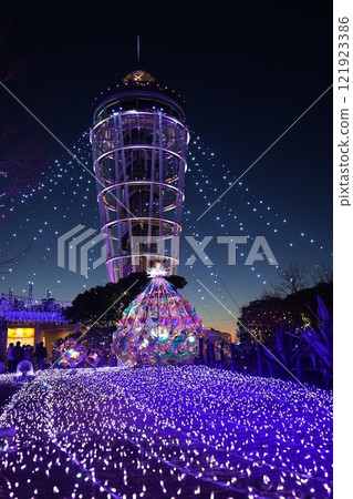 Enoshima Sea Candle Light-up 121923386