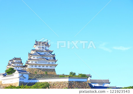 兵庫縣姬路市國寶姬路城風景 121923543
