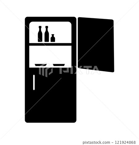 refrigerator icon vector refrigerator icon vector 121924868