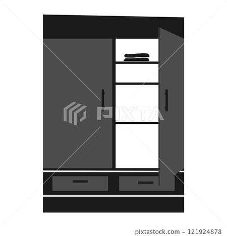 wardrobe icon vector wardrobe icon vector 121924878