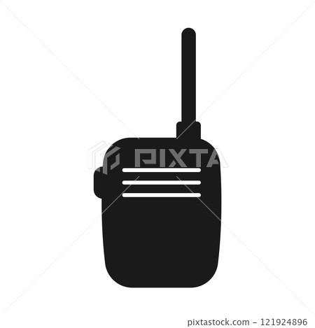 walkie talkie icon vector 121924896