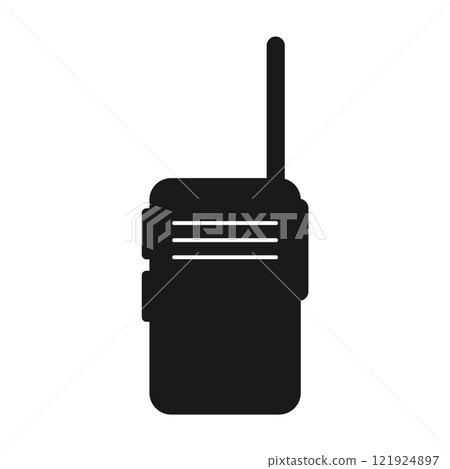 walkie talkie icon vector 121924897