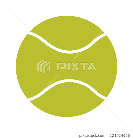 tennis ball icon tennis ball icon 121924906