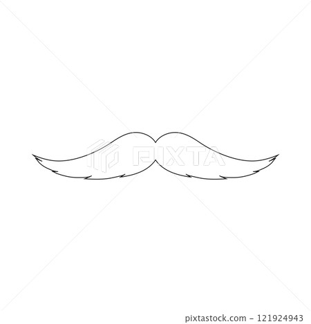 Mustache icon 121924943