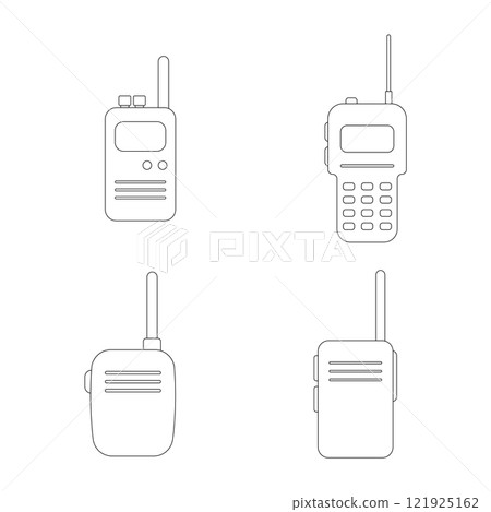 walkie talkie icon vector walkie talkie icon vector 121925162